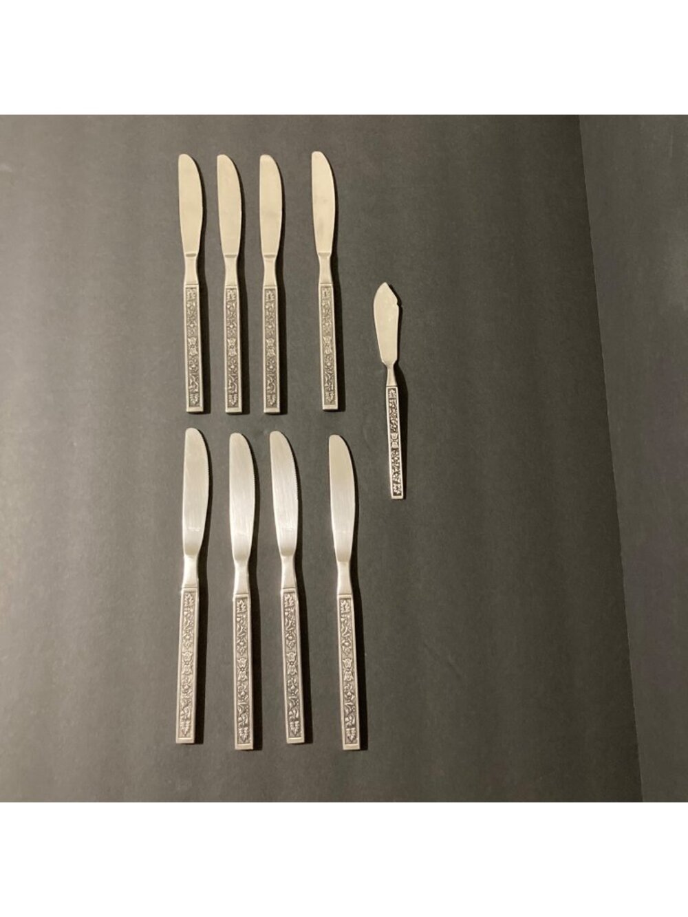 La Costa By Stanley Roberts MCM Knife And Spreader Mid-Century Modern Lot of 9